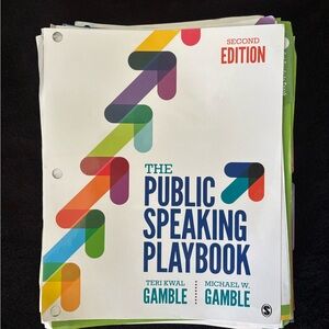 The Public Speaking Playbook by Teri & Michael Gamble - Second Edition